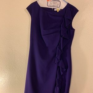 Calvin Klein Purple Dress